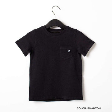 Short Sleeve Chest Pocket Kids Essentials Tee  - 'Kids Tee in Multiple Colors'