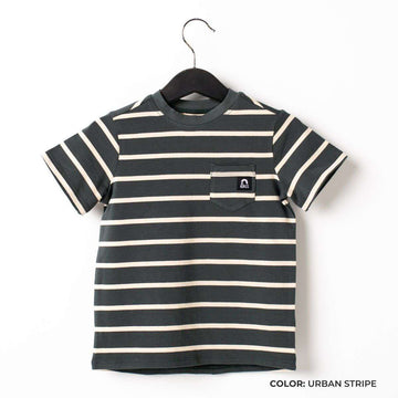 Short Sleeve Chest Pocket Kids Essentials Tee  - 'Kids Tee in Multiple Colors'