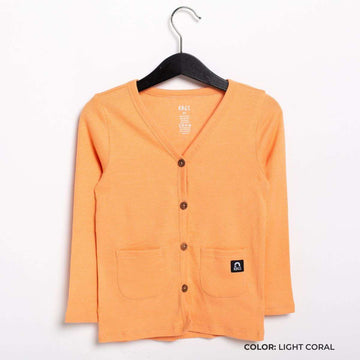 Kids Essentials Cardigan - 'Kids Cardigan in Multiple Colors' - Spring