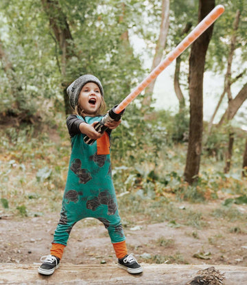 3/4 Sleeve Raglan Big Pocket Rag - 'Star Wars Helmets' - Star Wars Collection from RAGS
