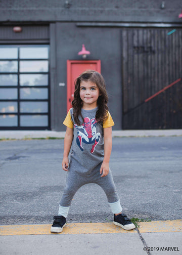 Short Sleeve Rag - 'SpiderMan' - Marvel Collection from Rags - Charcoal