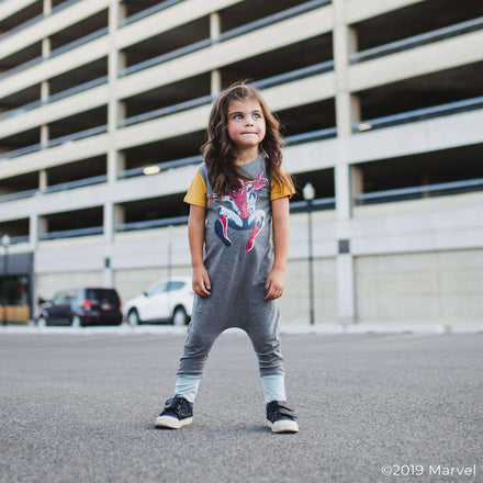 Short Sleeve Rag - 'SpiderMan' - Marvel Collection from Rags - Charcoal