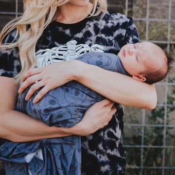 Baby Swaddle - 'Skulls' - Griffin