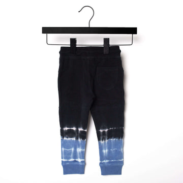 Kids Moto Joggers - 'Regatta Tie Dye' - Black