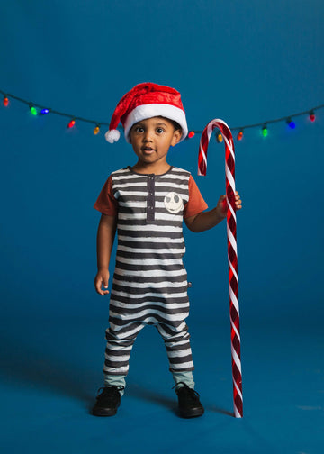 Short Sleeve Henley Rag - 'Jack Stripes' - Disney Collection from RAGS