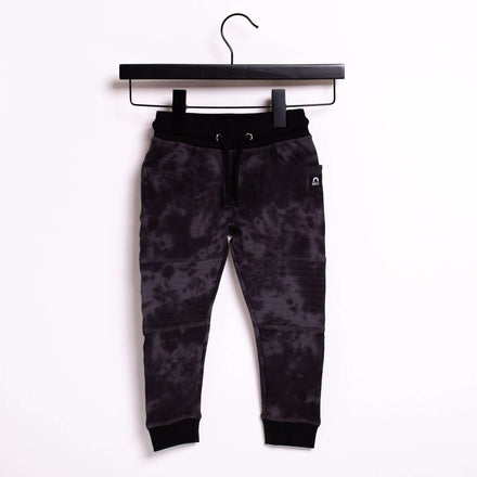 Kids Moto Joggers - 'Tie Dye' -  Black Beauty & Obsidian