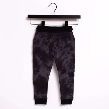 Kids Moto Joggers - 'Tie Dye' -  Black Beauty & Obsidian