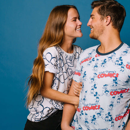 Adult Unisex Tee - 'Walt Disneys Comics' - Disney Collection from RAGS