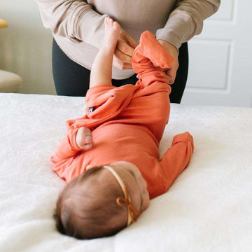Newborn Essentials Rag Romper Long Sleeve - 'Newborn Rag in Multiple Colors' - Spring