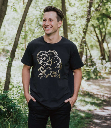 Adult Unisex Tee - 'Star Wars Line' - Star Wars Collection from RAGS