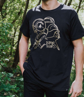 Adult Unisex Tee - 'Star Wars Line' - Star Wars Collection from RAGS