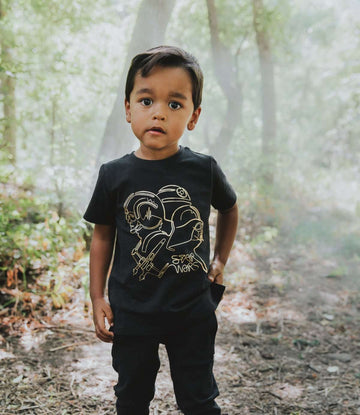 Short Sleeve Tee - 'Star Wars Line' - Star Wars Collection from RAGS