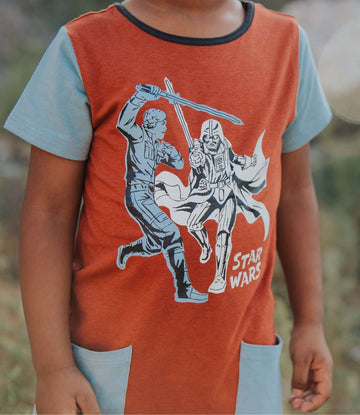 Short Sleeve Hip Pocket Rag - 'The Battle' - Star Wars Collection from RAGS