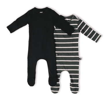 Newborn Essentials Rag Romper Long Sleeve - 'Newborn Rag in Multiple Colors'