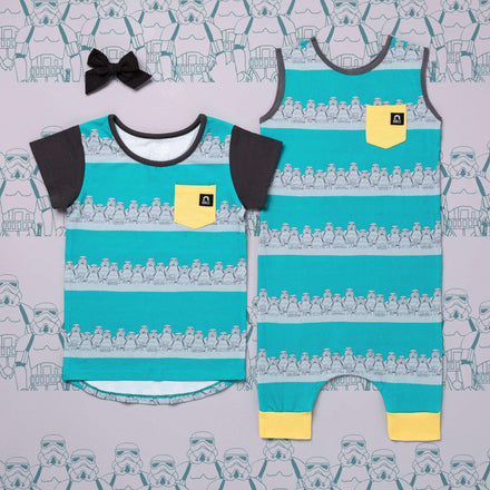 Tank Capri Rag - ‘Stormtrooper Stripe’ - Star Wars Collection from RAGS