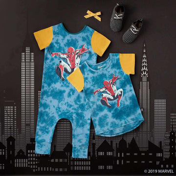 Kids OG Style Tee - 'SpiderMan' - Marvel Collection from Rags - Tie Dye