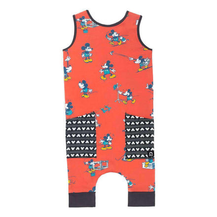 Tank Capri Hip Pocket Rag - 'Mickey in Action' - Disney Collection from RAGS