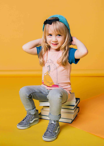 Kids OG Style Tee - 'Belle' - Disney Collection from RAGS
