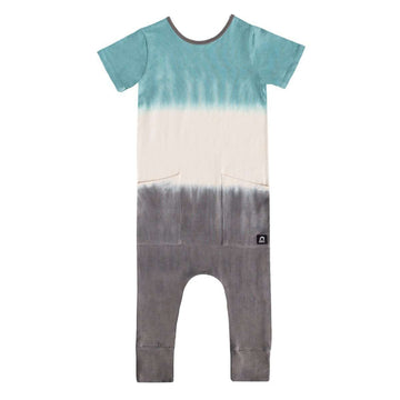 Short Sleeve Hip Pocket Rag - 'Dip Dye' - Blue