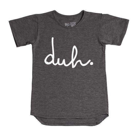 Kids OG Style Tee - 'duh' - Classic