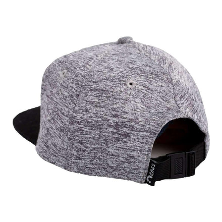 Kids Hat - 'Heather Grey' - Black Brim