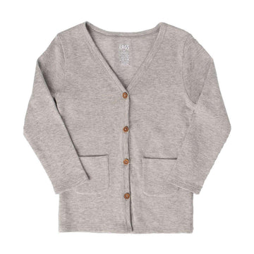 Kids Cardigan - 'Multiple Colors' - Dark Slate, Heather Grey, Cumin Mustard