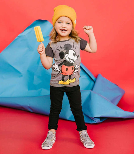 Kids OG Style Tee - 'Vintage Mickey' - Disney Collection from RAGS