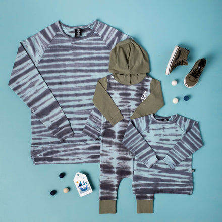 Kids Crewneck Sweatshirt - 'Tie Dye' - Periscope