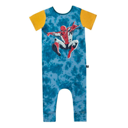 Short Sleeve Rag - 'SpiderMan' - Marvel Collection from Rags - Tie Dye