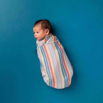 Baby Swaddle - 'Cacti Floral and Southwestern Stripes' - Two Pack